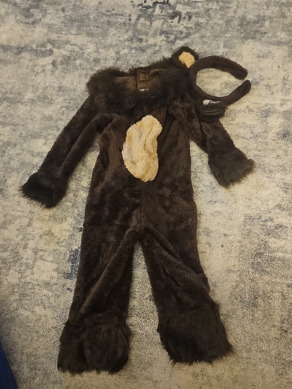 Children's Brown Bear Costume with Headband